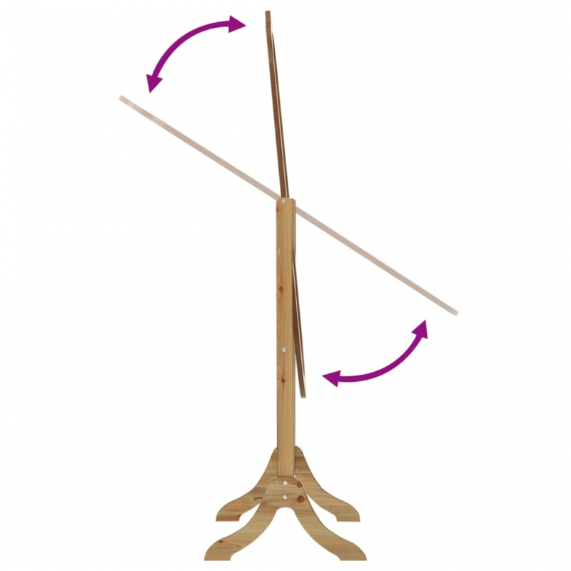 Standspiegel 45,5x47,5x160 cm Holzwerkstoff