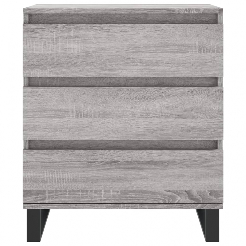 Sideboard Grau Sonoma 60x35x70 cm Holzwerkstoff