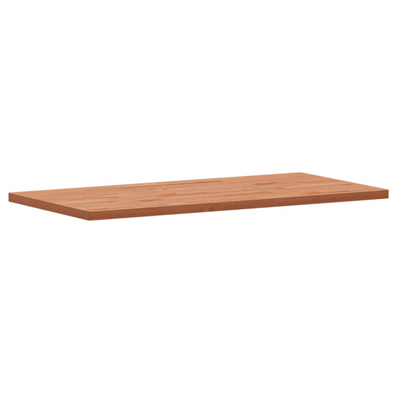 Waschtischplatte 100x50x2,5 cm Massivholz Buche