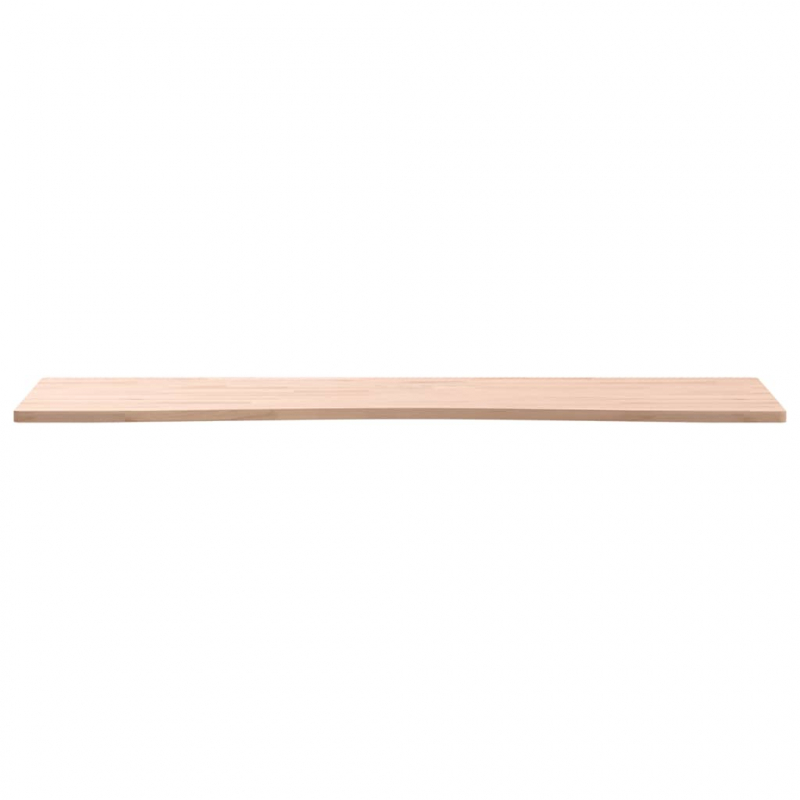 Schreibtischplatte 100x(55-60)x1,5 cm Massivholz Buche