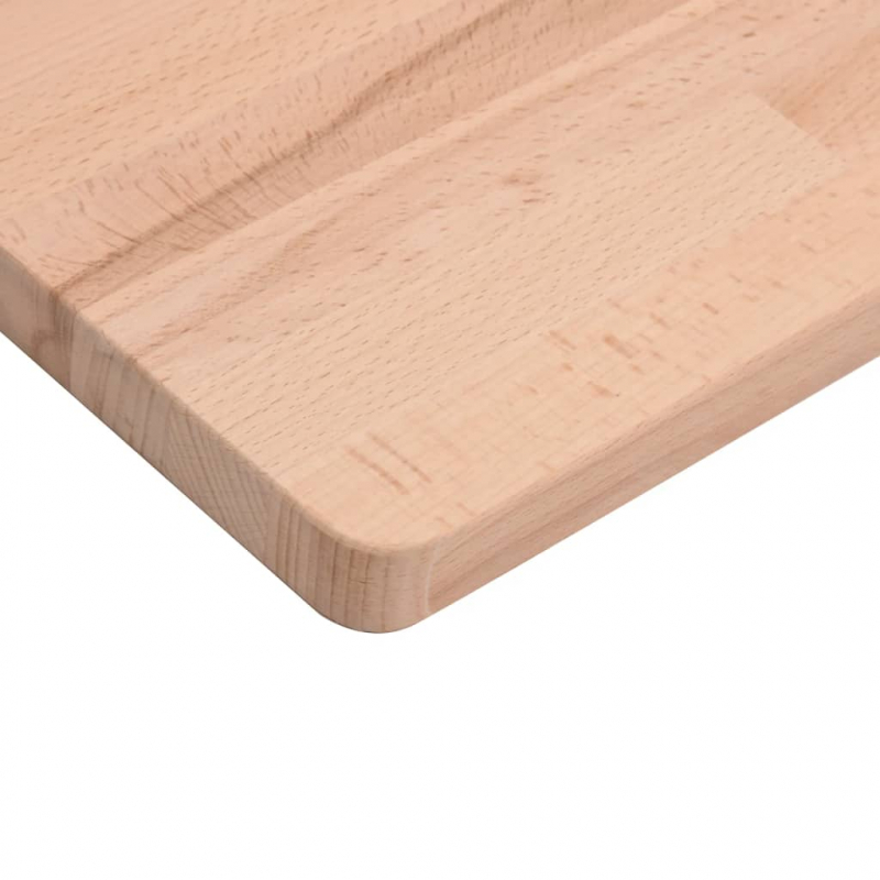 Schreibtischplatte 100x60x1,5 cm Massivholz Buche