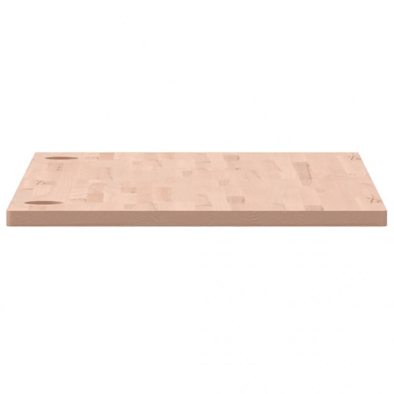 Schreibtischplatte 110x60x2,5 cm Massivholz Buche