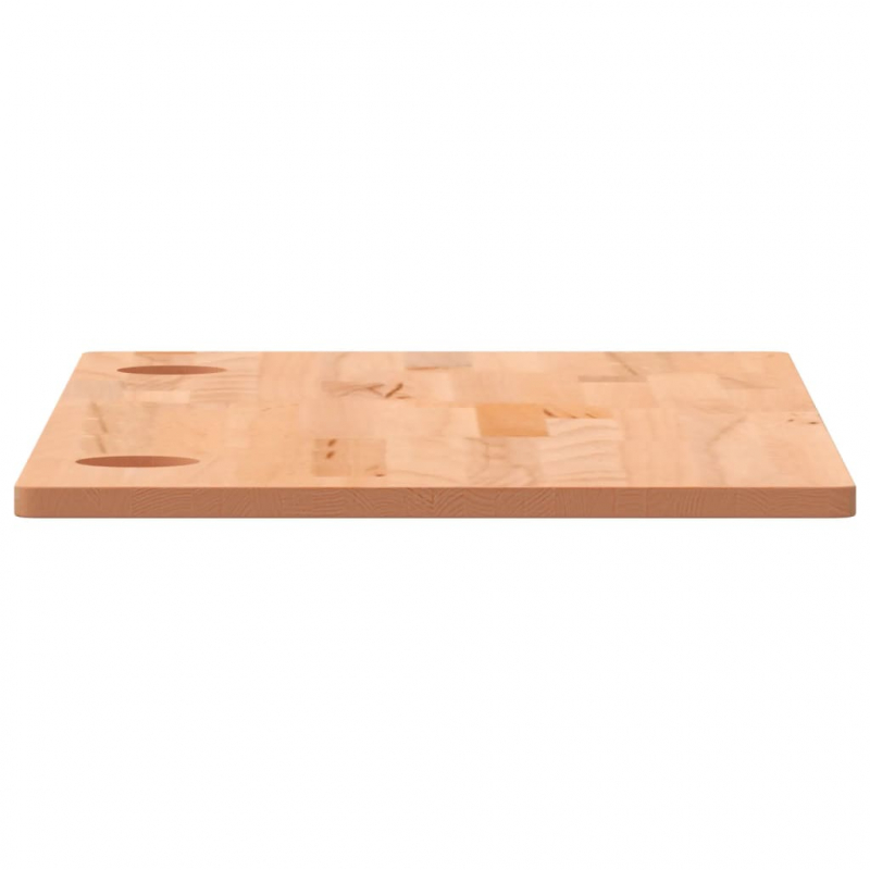 Schreibtischplatte 100x50x1,5 cm Massivholz Buche