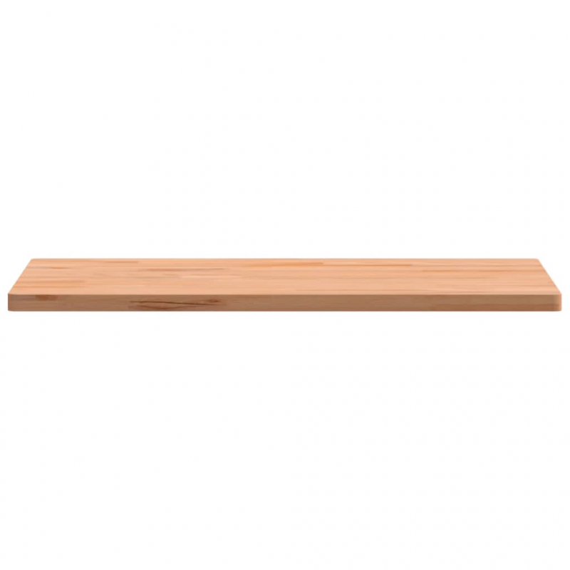 Schreibtischplatte 80x55x2,5 cm Massivholz Buche