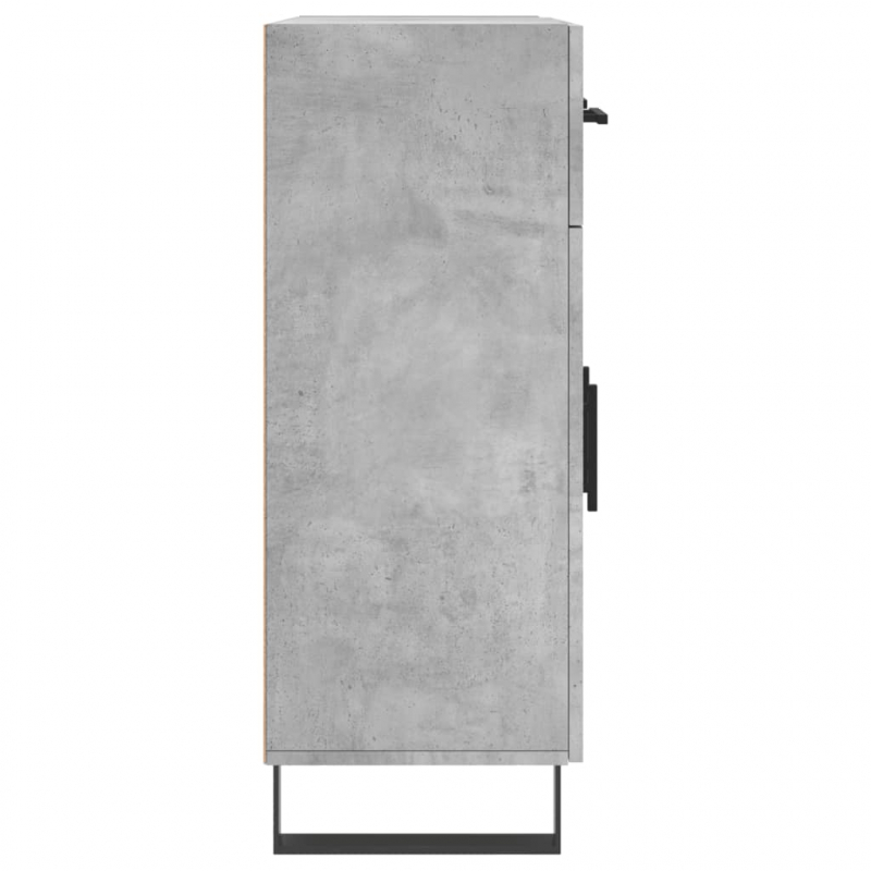 Sideboard Betongrau 69,5x34x90 cm Holzwerkstoff