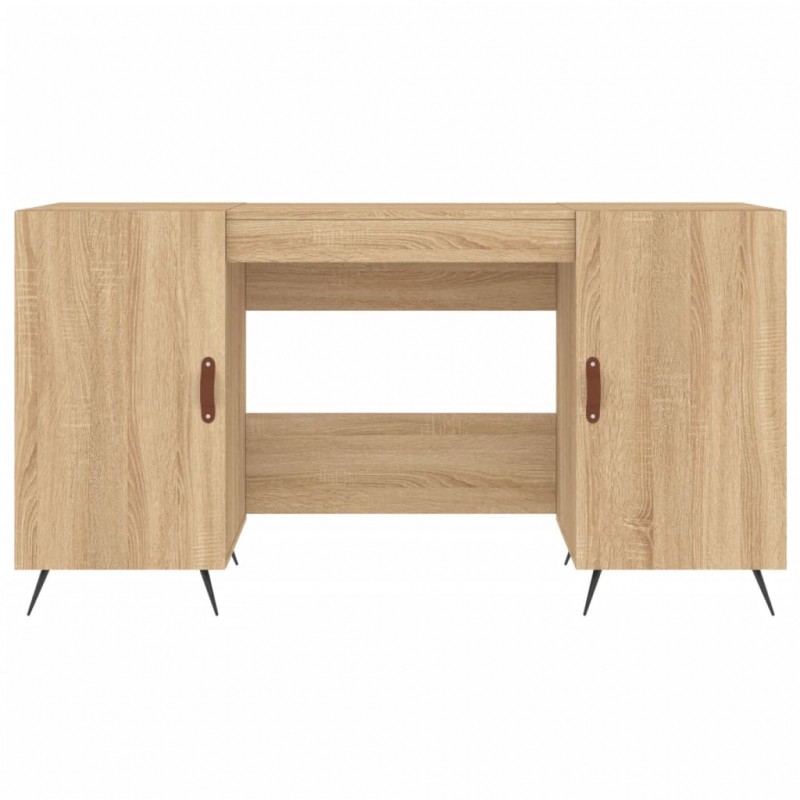 Schreibtisch Sonoma-Eiche 140x50x75 cm Holzwerkstoff