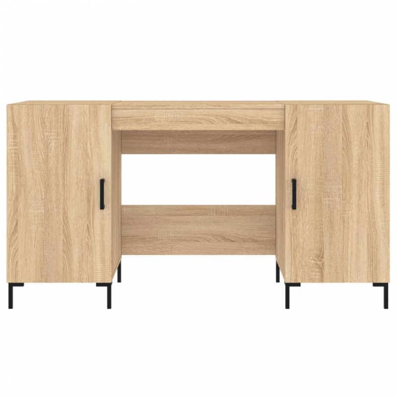 Schreibtisch Sonoma-Eiche 140x50x75 cm Holzwerkstoff