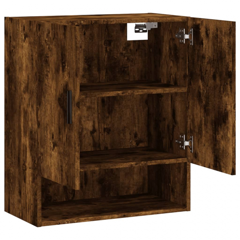 Wandschrank Räuchereiche 60x31x70 cm Holzwerkstoff