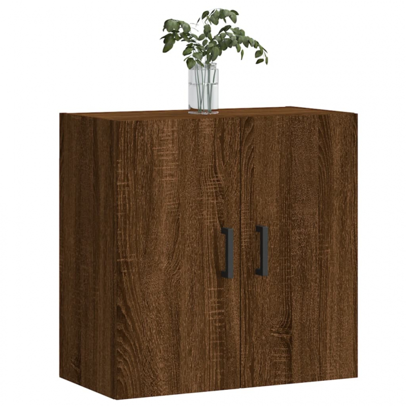 Wandschrank Braun Eichen-Optik 60x31x60 cm Holzwerkstoff