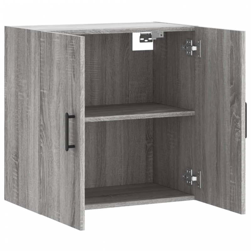 Wandschrank Grau Sonoma 60x31x60 cm Holzwerkstoff