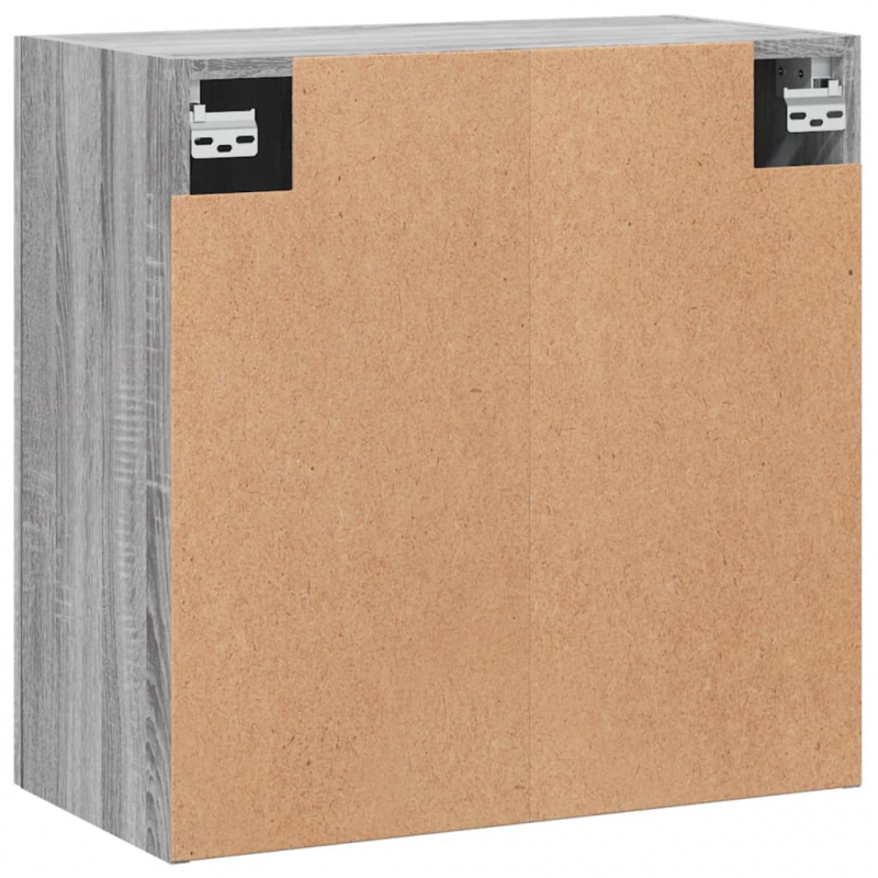 Wandschrank Grau Sonoma 60x31x60 cm Holzwerkstoff