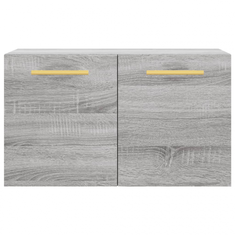 Wandschrank Grau Sonoma 60x36,5x35 cm Holzwerkstoff