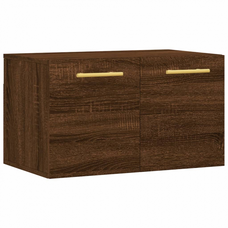 Wandschrank Braun Eichen-Optik 60x36,5x35cm Holzwerkstoff