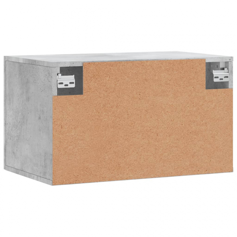 Wandschrank Betongrau 60x36,5x35 cm Holzwerkstoff