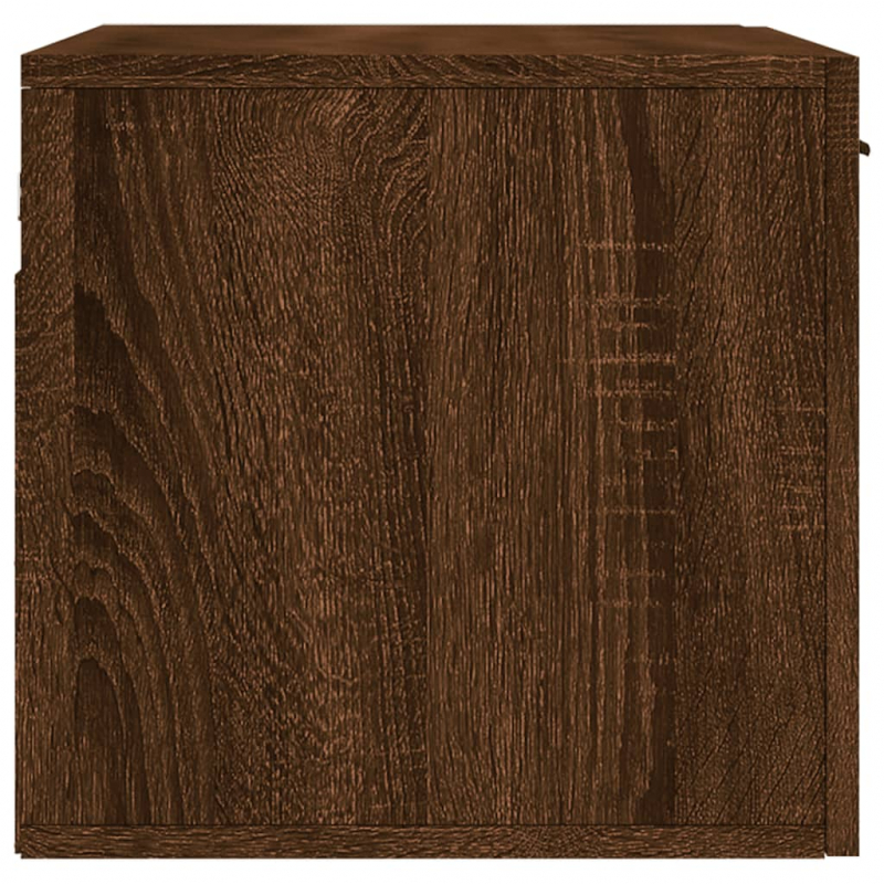 Wandschrank Braun Eichen-Optik 60x36,5x35cm Holzwerkstoff