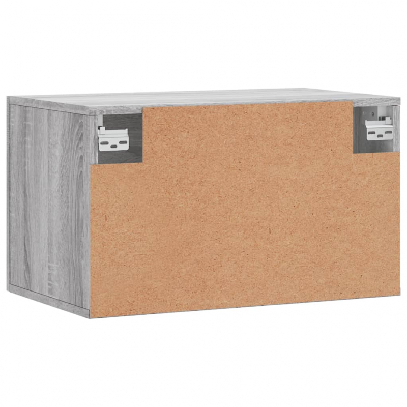 Wandschrank Grau Sonoma 60x36,5x35 cm Holzwerkstoff