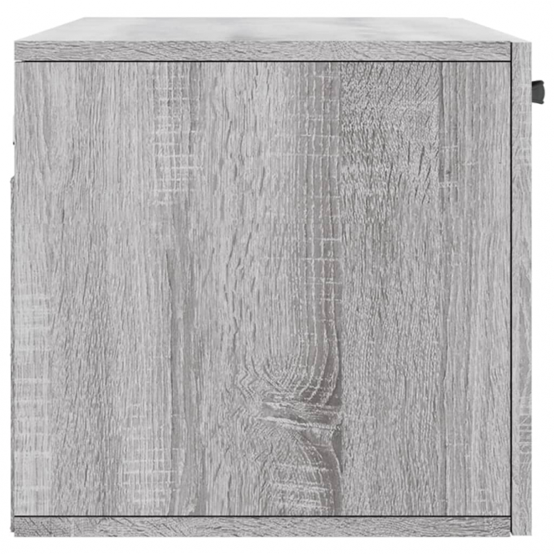 Wandschrank Grau Sonoma 80x36,5x35 cm Holzwerkstoff