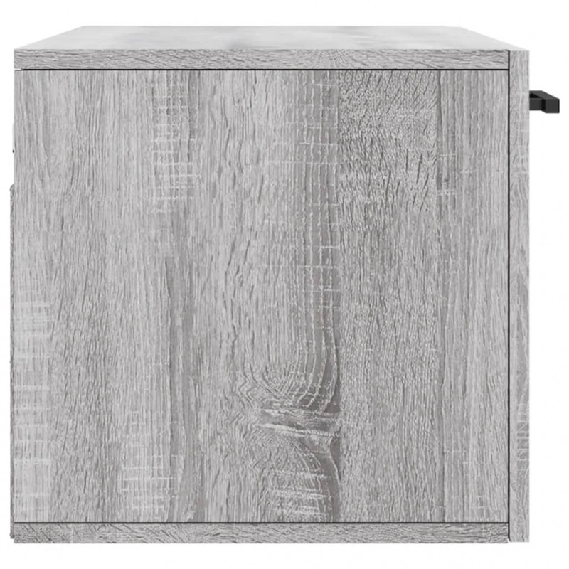 Wandschrank Grau Sonoma 80x36,5x35 cm Holzwerkstoff