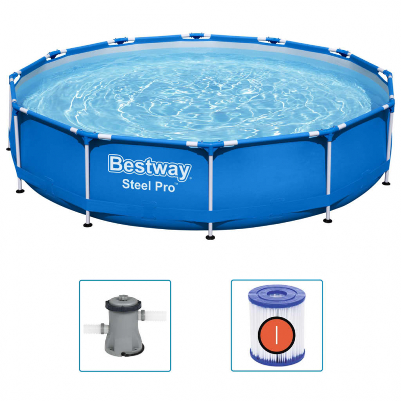 Bestway Steel Pro Frame Swimmingpool 366x76 cm