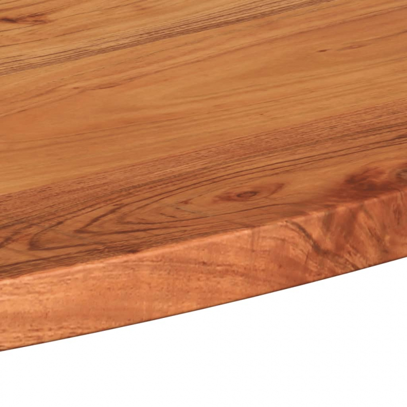Tischplatte 110x40x3,8 cm Oval Massivholz Akazie