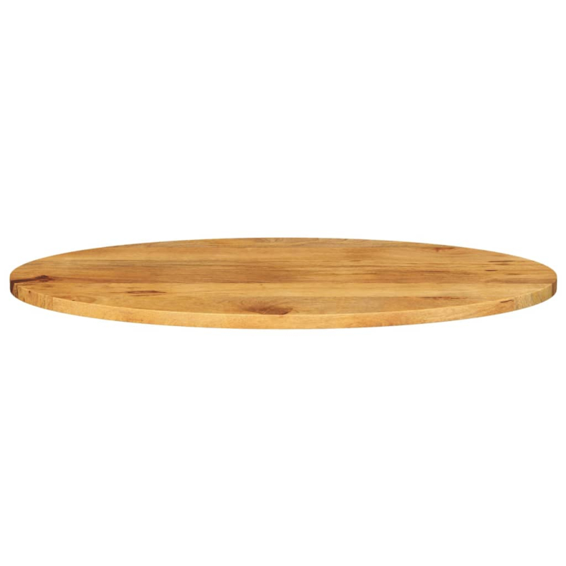 Tischplatte 110x40x3,8 cm Oval Massivholz Mango