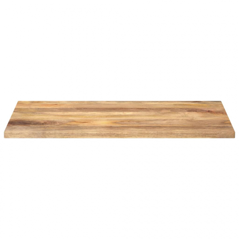 Tischplatte 100x50x2,5 cm Rechteckig Massivholz Mango