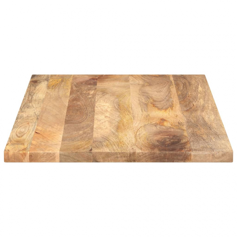 Tischplatte 100x50x2,5 cm Rechteckig Massivholz Mango
