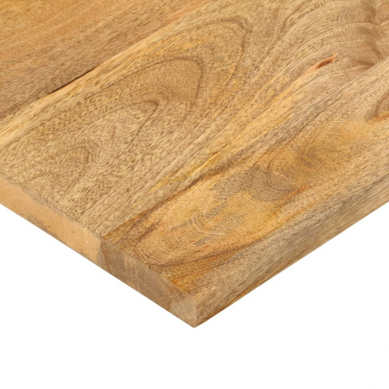 Tischplatte 100x50x2,5 cm Rechteckig Massivholz Mango