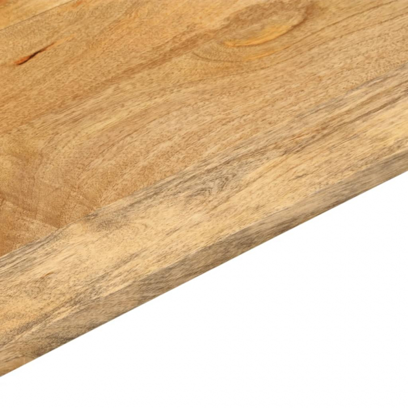 Tischplatte 120x50x2,5 cm Rechteckig Massivholz Mango