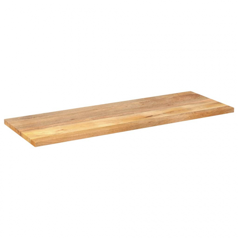 Tischplatte 160x50x2,5 cm Rechteckig Massivholz Mango
