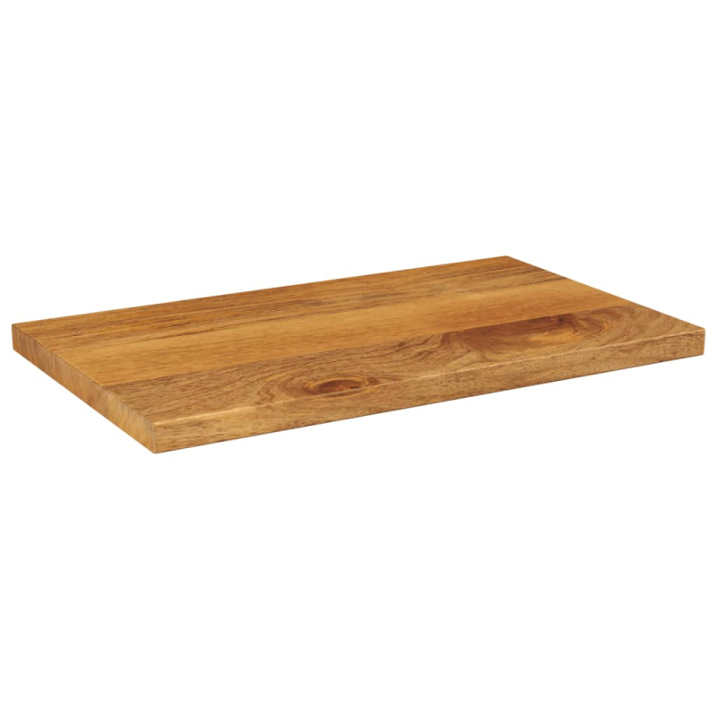 Tischplatte 50x40x2,5 cm Rechteckig Massivholz Mango
