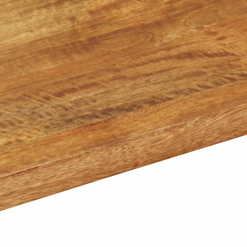 Tischplatte 100x50x2,5 cm Rechteckig Massivholz Mango