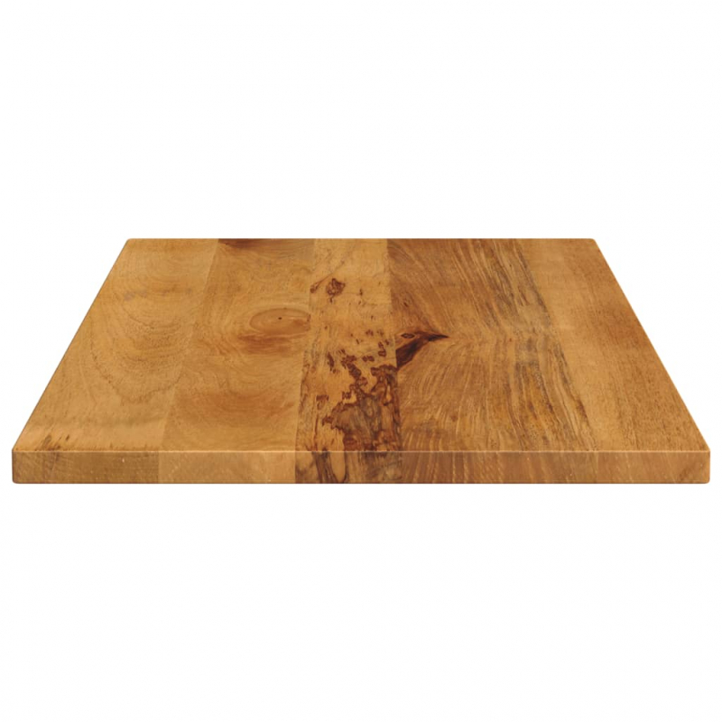 Tischplatte 80x60x2,5 cm Rechteckig Massivholz Mango