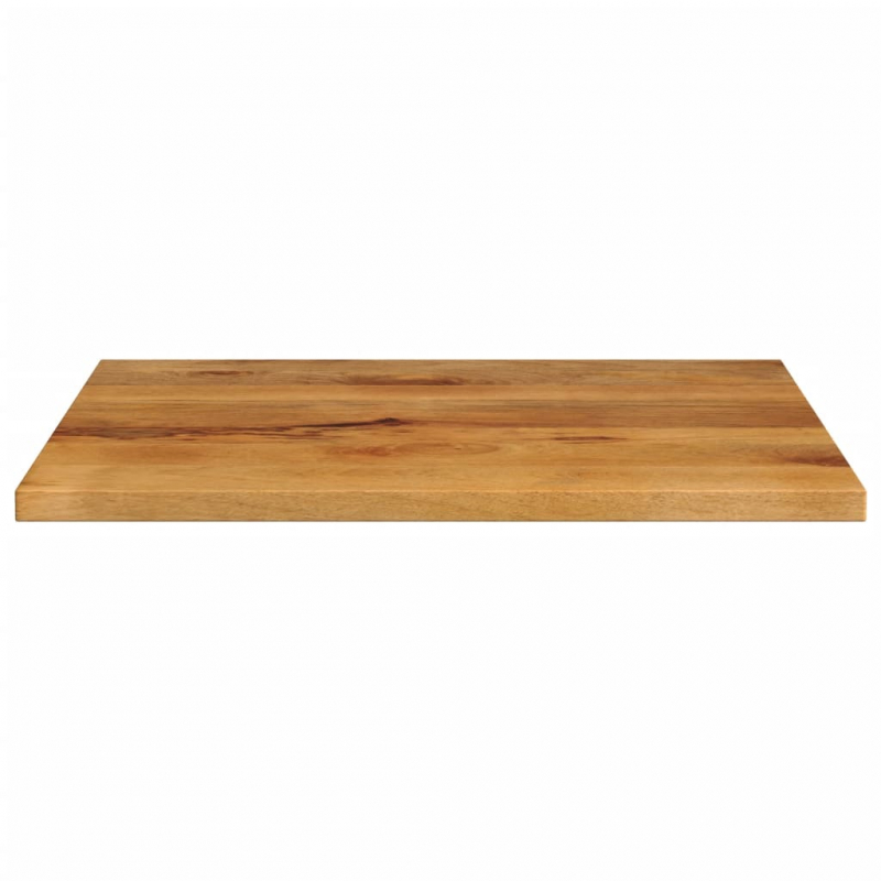 Tischplatte 80x80x3,8 cm Quadratisch Massivholz Mango