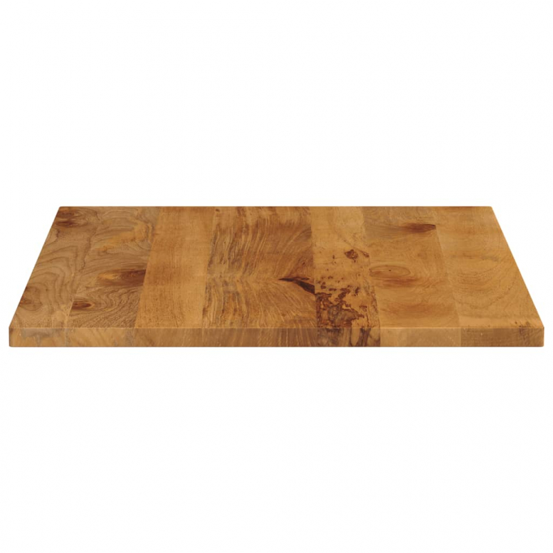 Tischplatte 90x80x3,8 cm Rechteckig Massivholz Mango