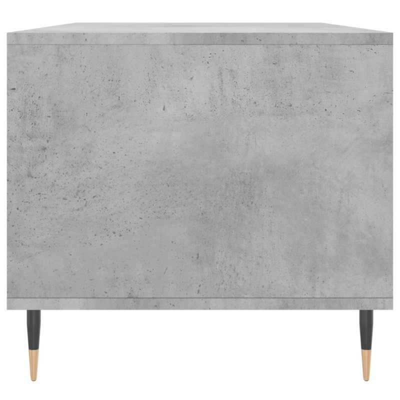 Couchtisch Betongrau 90x49x45 cm Holzwerkstoff