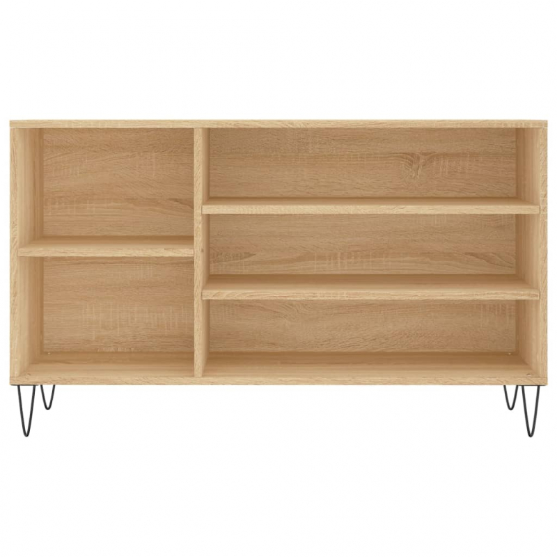 Schuhregal Sonoma-Eiche 102x36x60 cm Holzwerkstoff