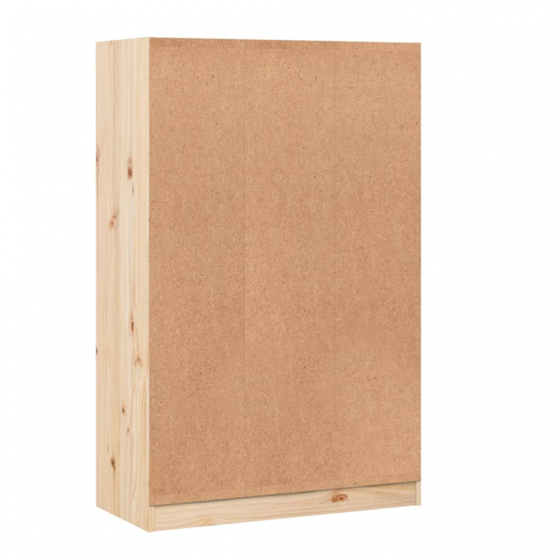 Bücherregal 70x33x110 cm Massivholz Kiefer