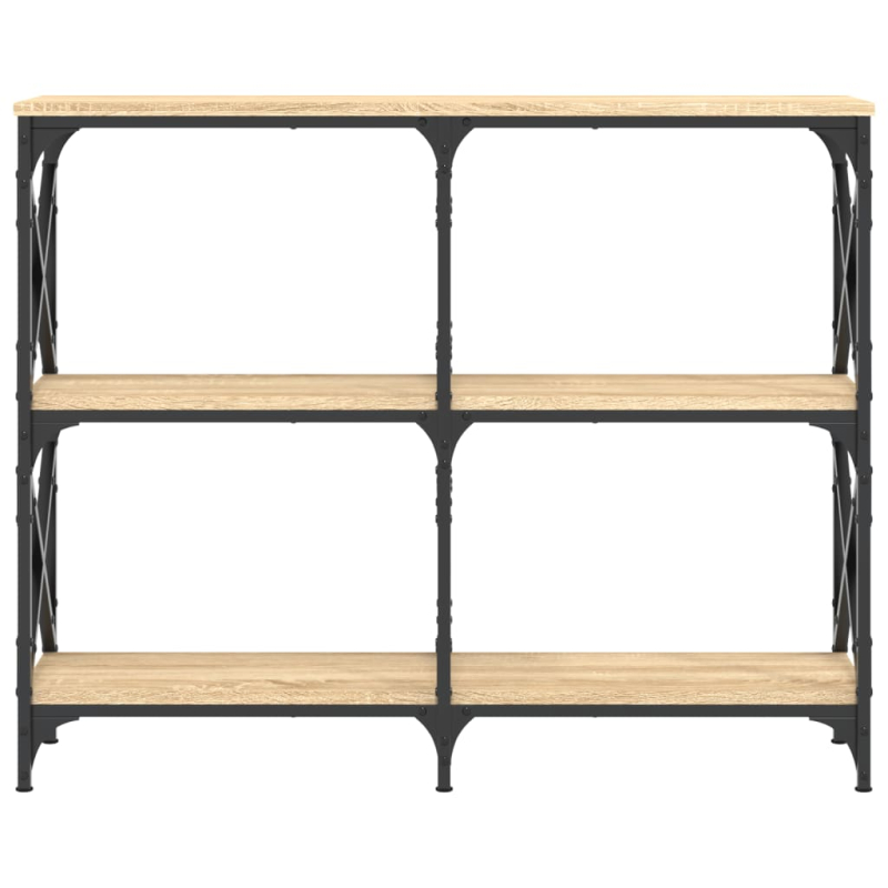 Konsolentisch Sonoma-Eiche 100x28x80,5 cm Holzwerkstoff