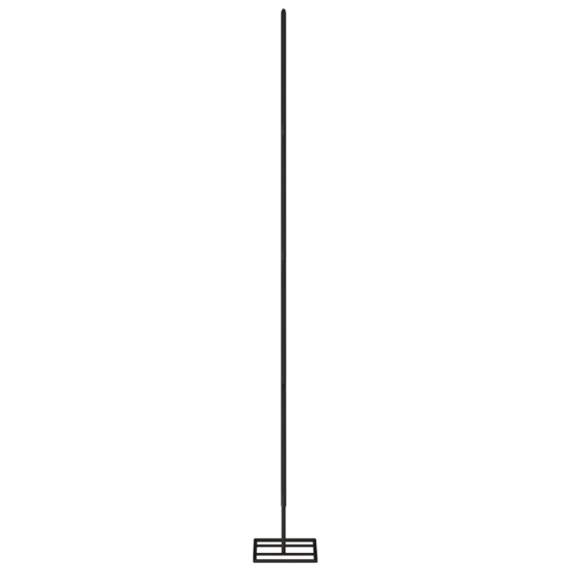 Metall-Weihnachtsbaum für Dekorationen Schwarz 125 cm