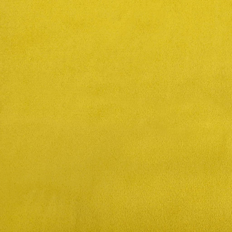 2-Sitzer-Sofa Gelb 120 cm Samt