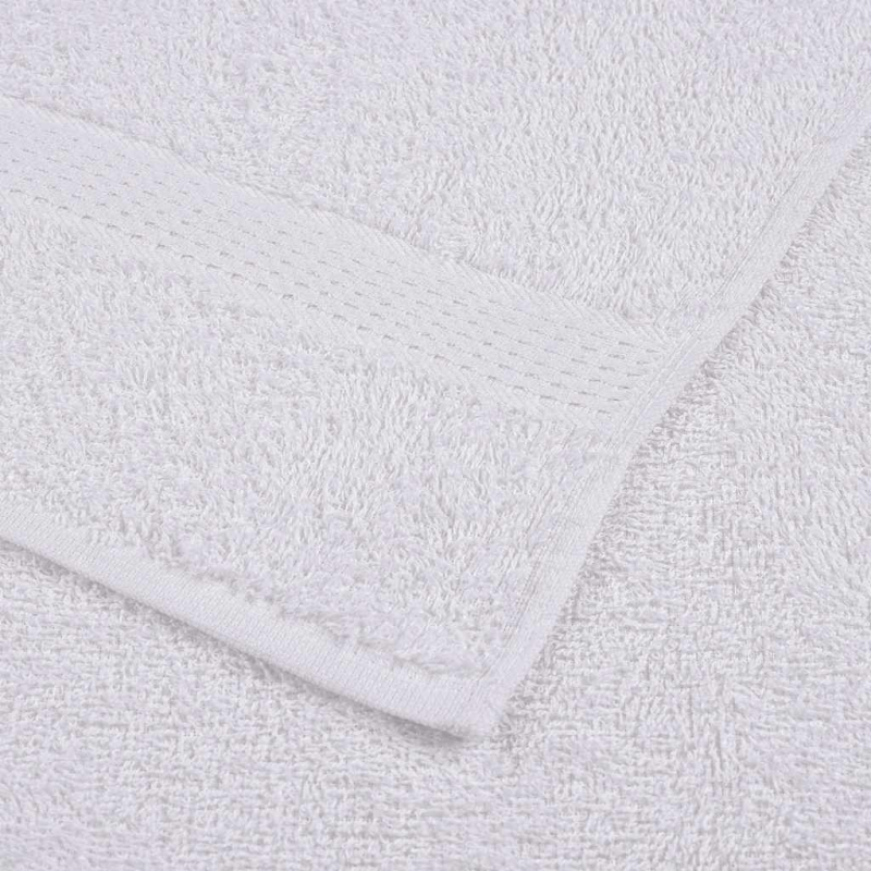 Seiftücher 2 Stk. Weiß 30x30 cm 360 g/m² 100% Baumwolle