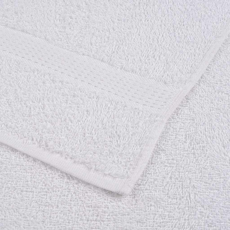 Gästetücher 4 Stk. Weiß 30x50 cm 360 g/m² 100% Baumwolle