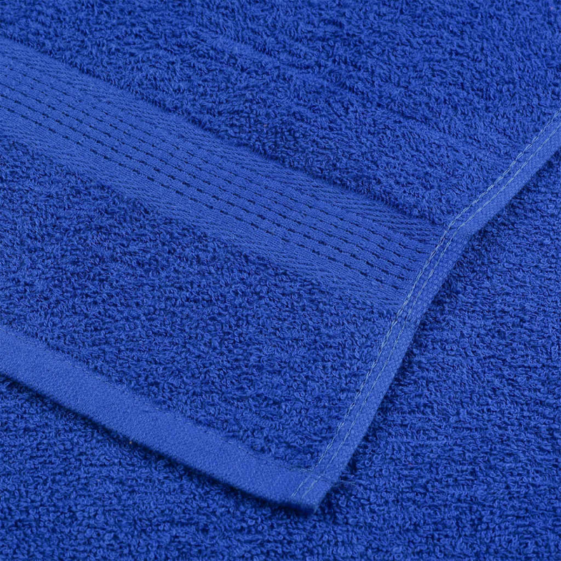 Gästetücher 4 Stk. Blau 30x50 cm 360 g/m² 100% Baumwolle