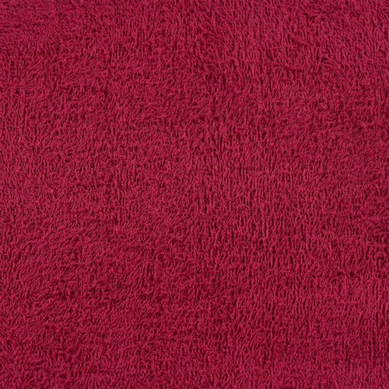 Gästetücher 4 Stk. Bordeauxrot 30x50 cm 360 g/m² 100% Baumwolle