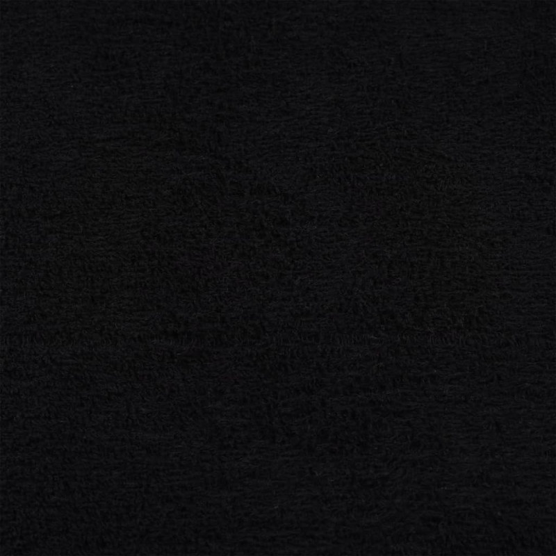 Handtücher 10 Stk. Schwarz 100x200 cm 360 g/m² 100% Baumwolle
