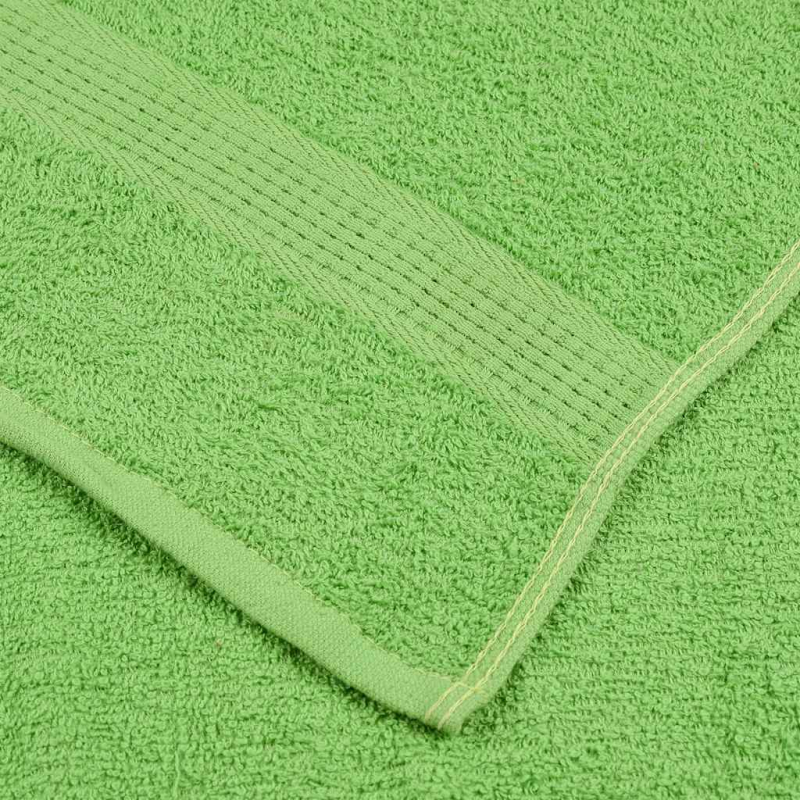 Duschtücher 2 Stk Apfelgrün 70x140cm 360 g/m² 100% Baumwolle