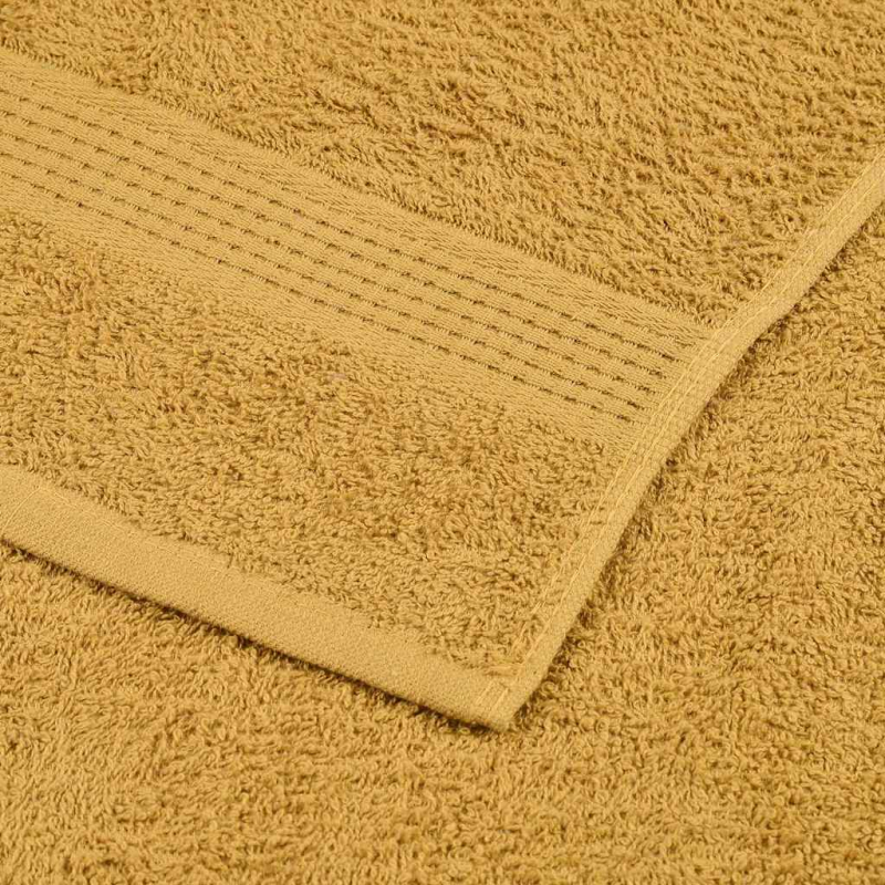 6-tlg. Handtuch-Set Golden 360 g/m² 100% Baumwolle