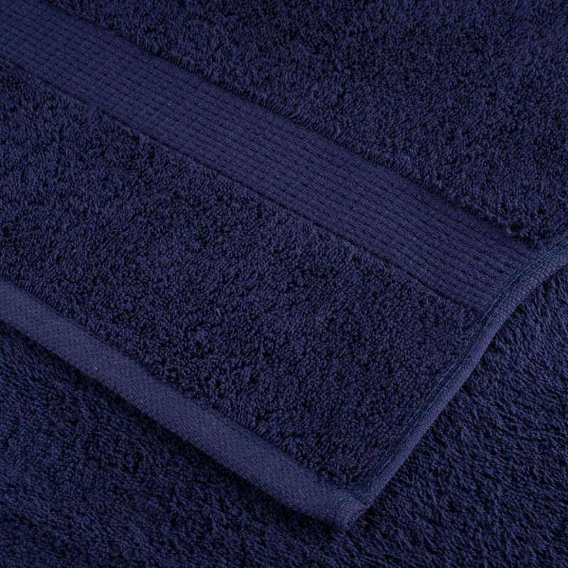Premium-Duschtücher SOLUND 2 Stk. Marineblau 70x140 cm 600 g/m²