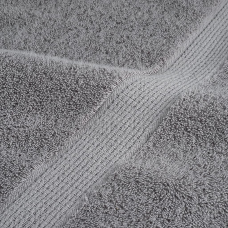 Premium-Duschtücher SOLUND 10 Stk. Grau 70x140 cm 600 g/m²